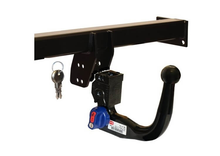 detachable swan neck towbar