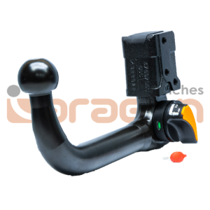 towbar for Audi A1 Hatchback 2019 onwards Detachable Swan Neck (Non-Tow) (ONLY for Bike Rack) with 13 pin socket