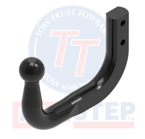 towbar for Audi A4 All Road 2016 onwards Fixed Swan Neck (B9) with 13 pin socket