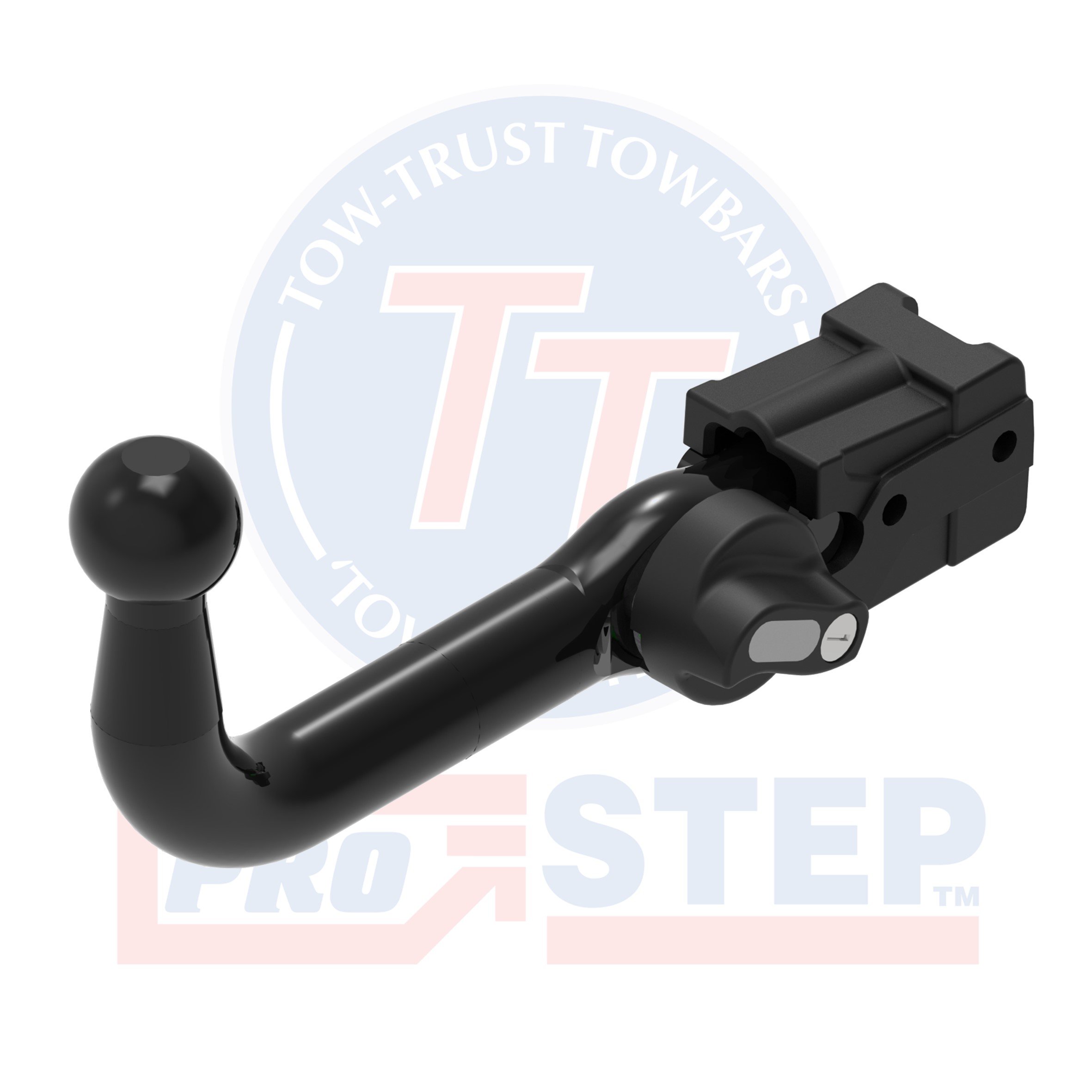 towbar for Fiat Ulysse MPV 2022 onwards Detachable Swan Neck (Horizontal) with 13 pin socket