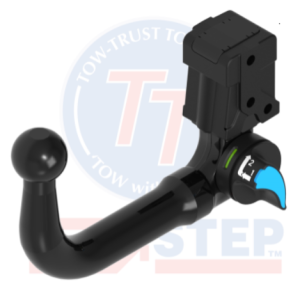 towbar for Volkswagen ID.7 2024 onwards Detachable Swan Neck with 7 pin socket