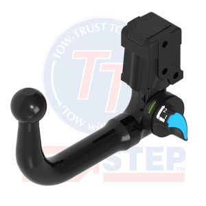 towbar for Jaguar XF Saloon 2008-2015 Detachable Swan Neck (X250) with 7 pin socket